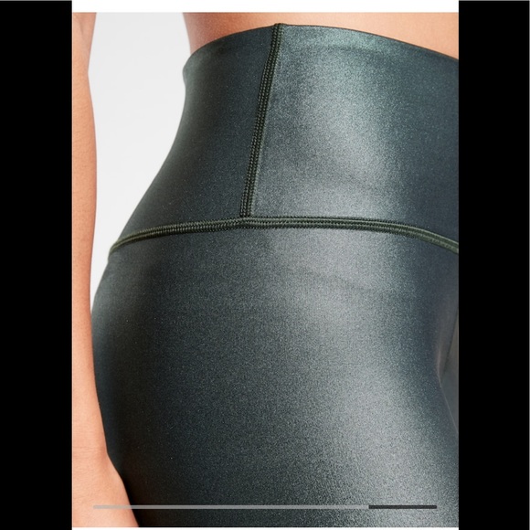🎁Athleta Ultra High Rise Elation Shimmer Tight- Teal-S/L🎁 - Picture 9 of 16